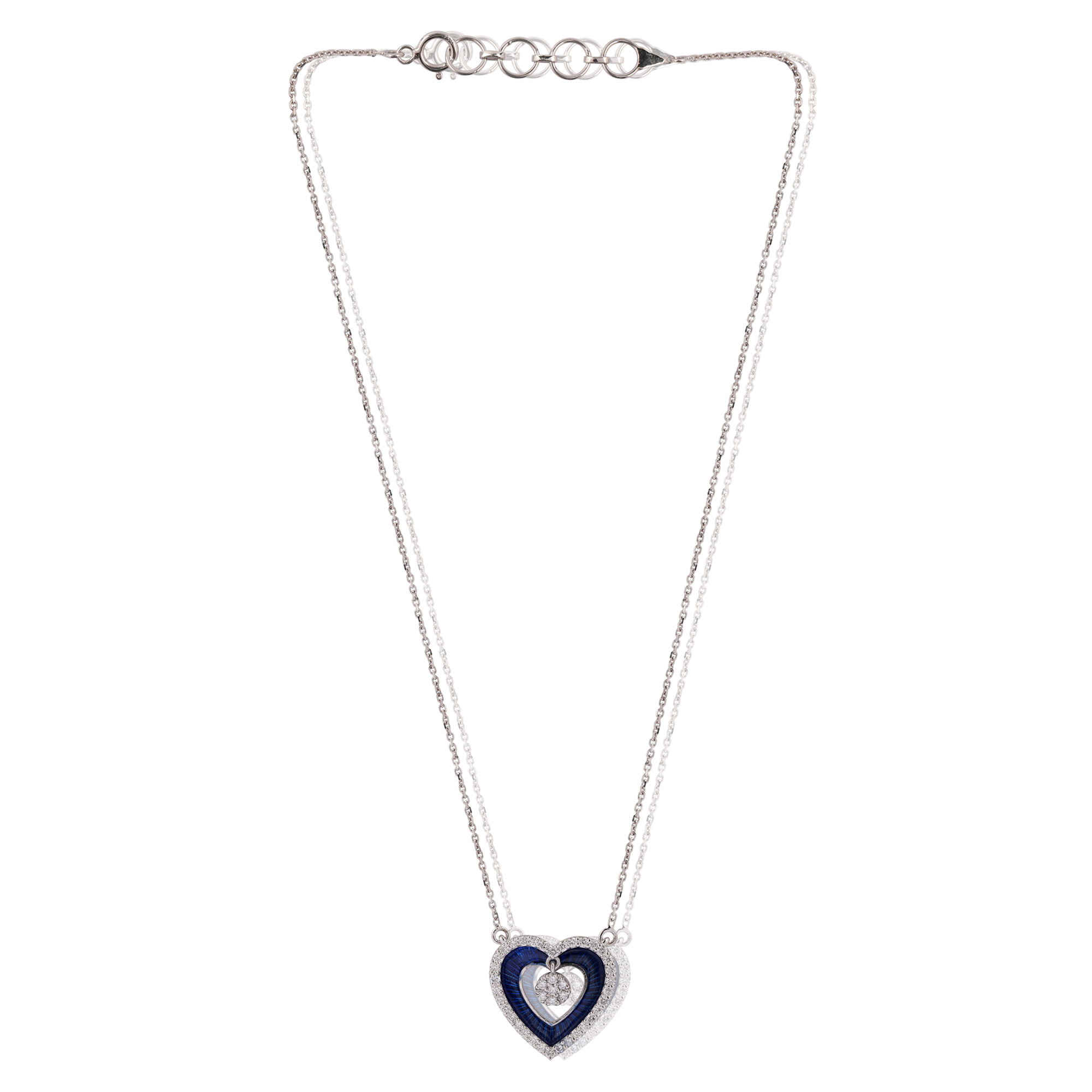 Cloisonn Collection Pendant With Chain 5056P