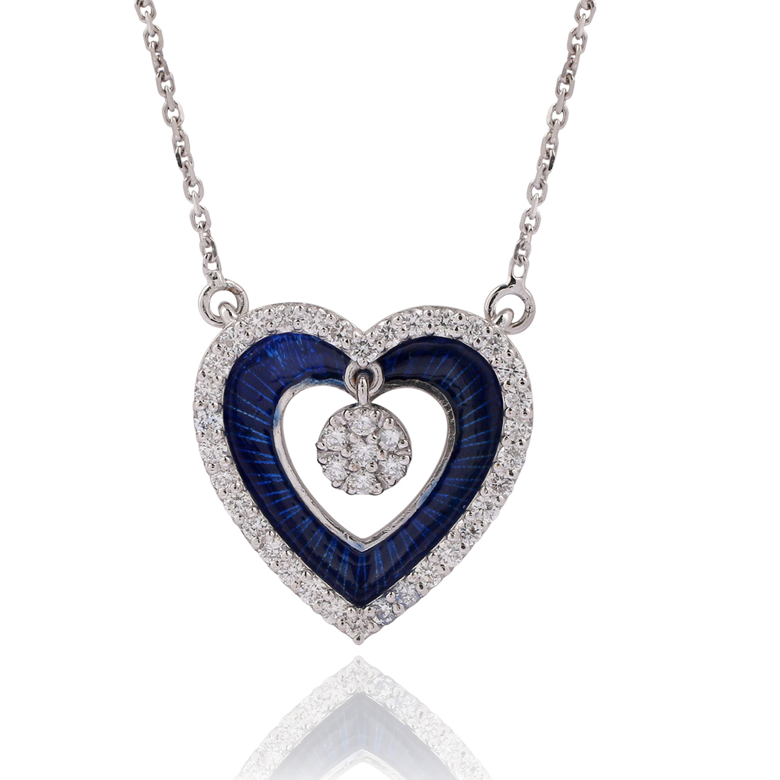 Cloisonn Collection Pendant With Chain 5056P