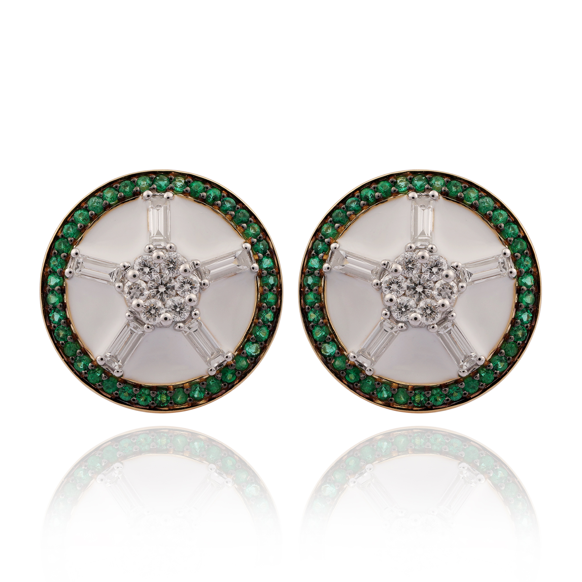 Cloisonn Collection Earring 5158E-EM
