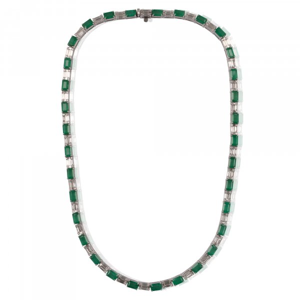 Mystery-1933 Necklace B0463n-EM