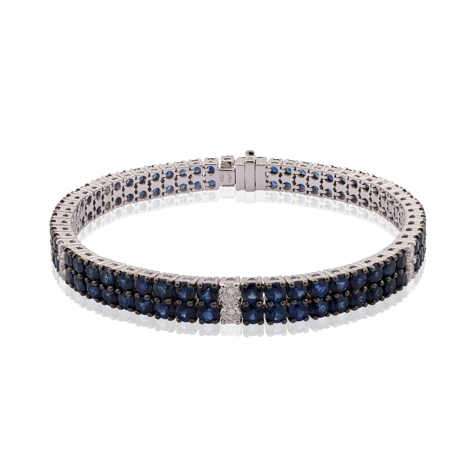 Milano Classic Tennis Bracelet B0771-NBS