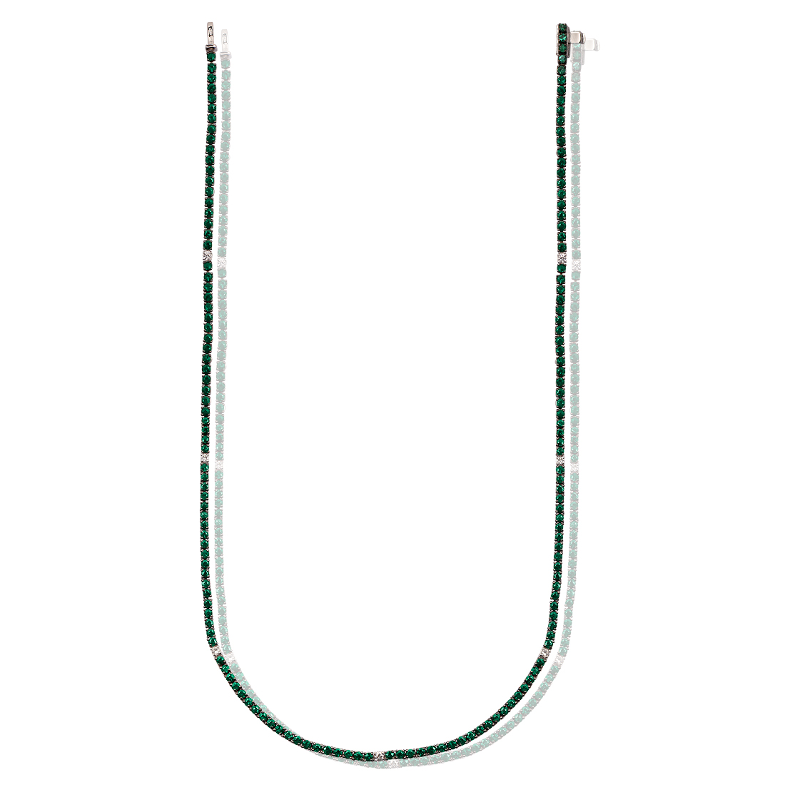 Milano Classic Tennis Necklace CollaneN-EM