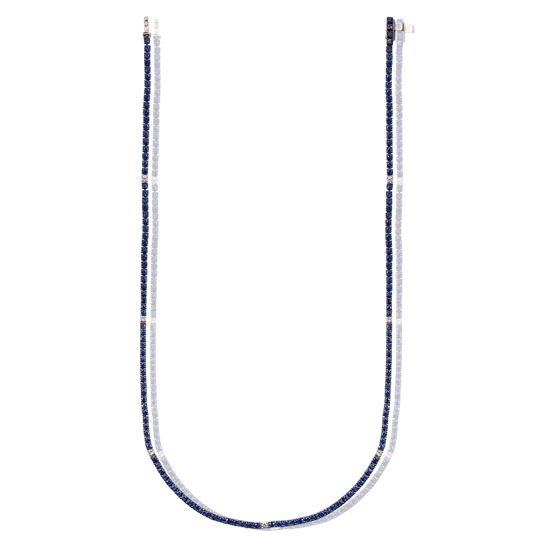 Milano Classic Tennis Necklace CollaneN-NBS