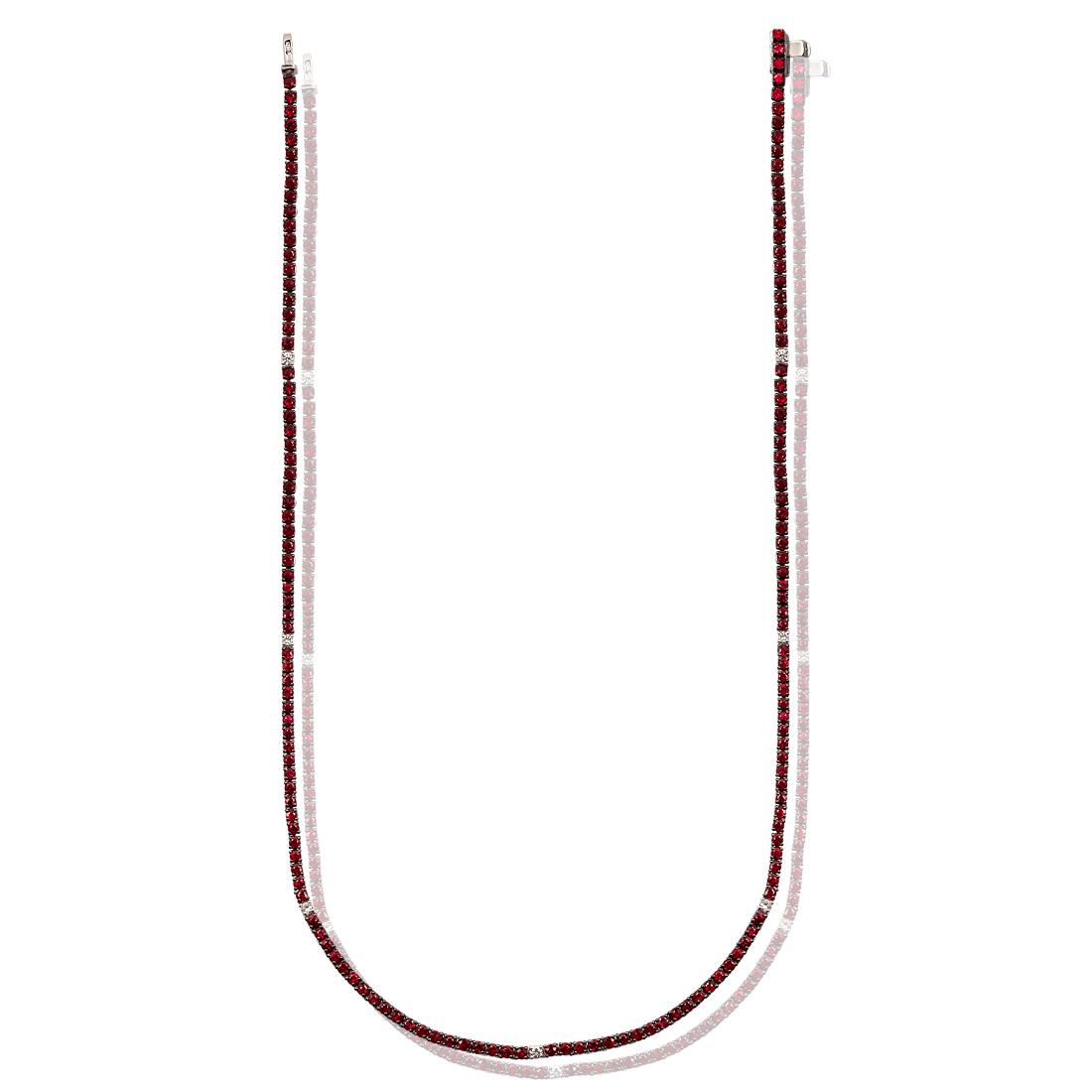Milano Classic Tennis Necklace CollaneN-NRB