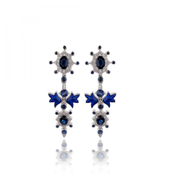 Cloisonné Collection Earring E1958-NBS
