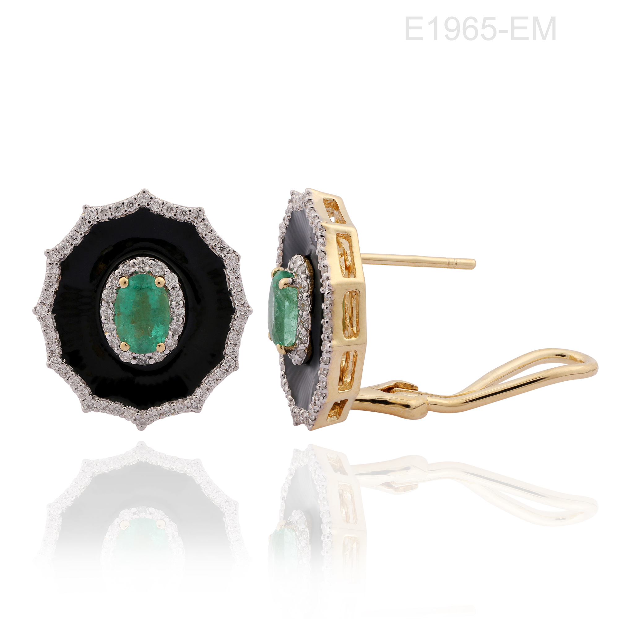 Cloisonn Collection Earring E1965-EM