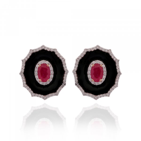 Cloisonné Collection Earring E1965-NRB