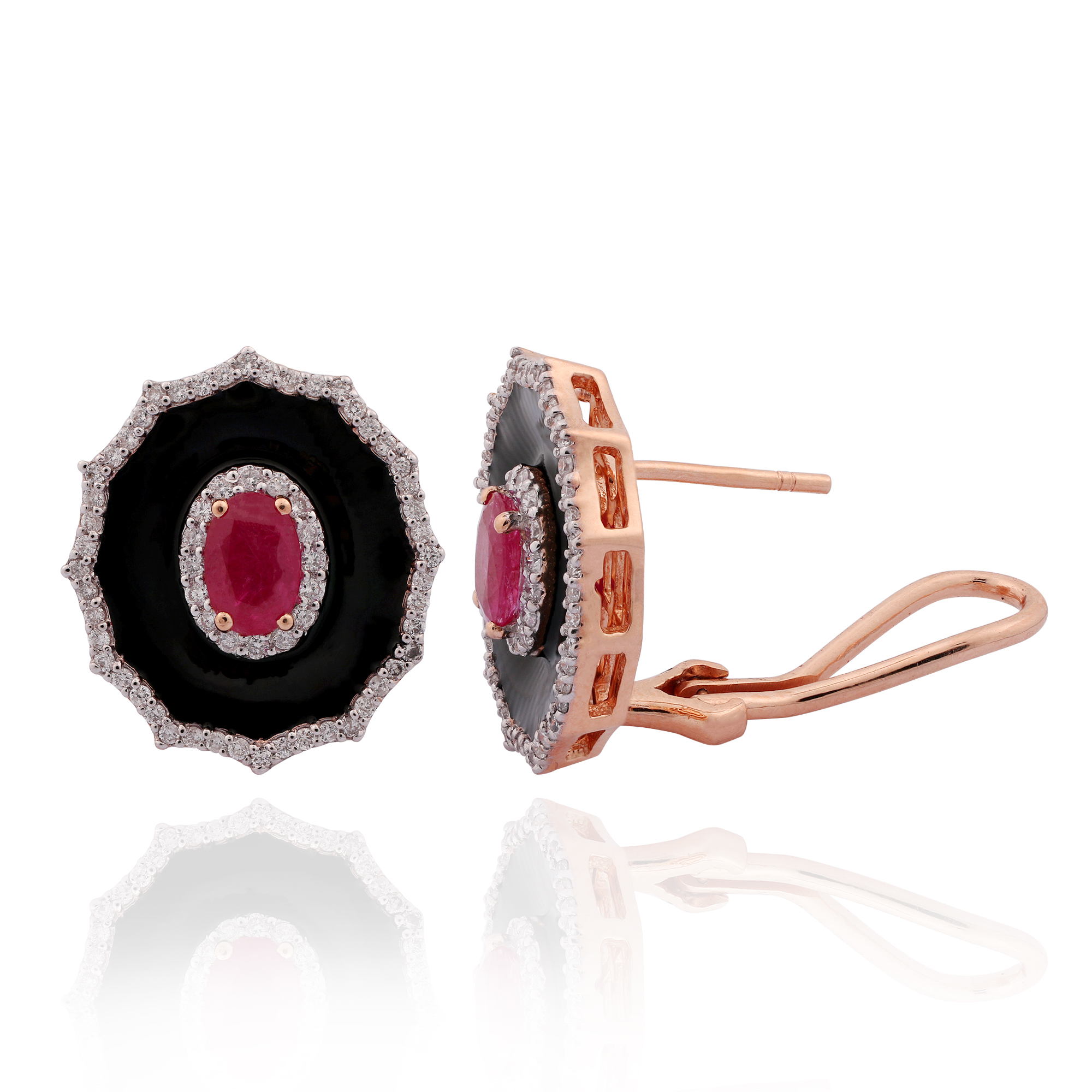 Cloisonn Collection Earring E1965-NRB