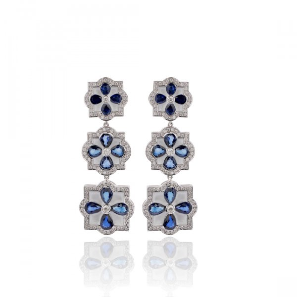 Cloisonné Collection Earring E2017-BS
