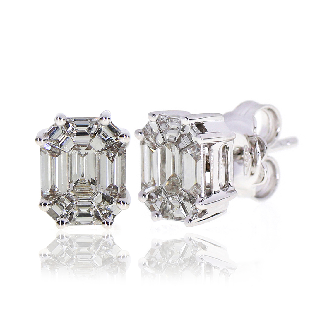 Pie Cut Earring PIE CUT