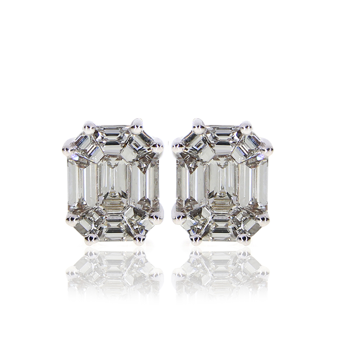 Pie Cut Earring PIE CUT