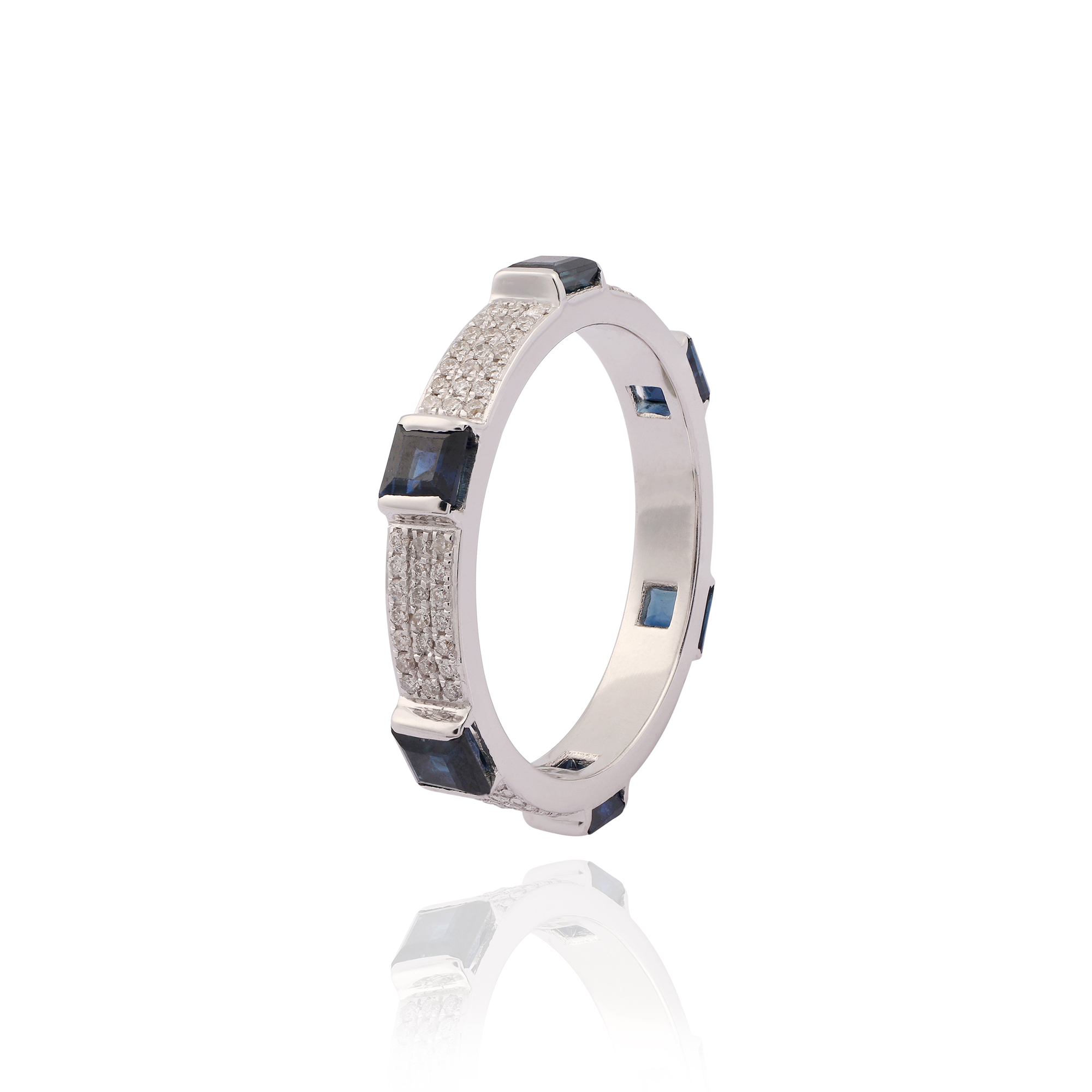 Forever Eternity Ring With Micro Pave R3253-NBS