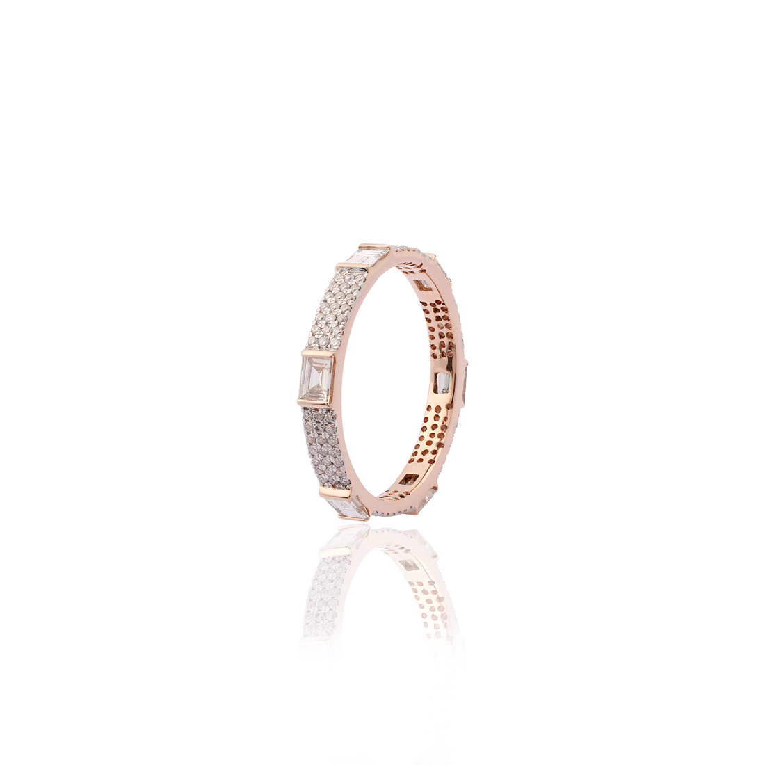 Forever Eternity Ring With Micro Pave R3253