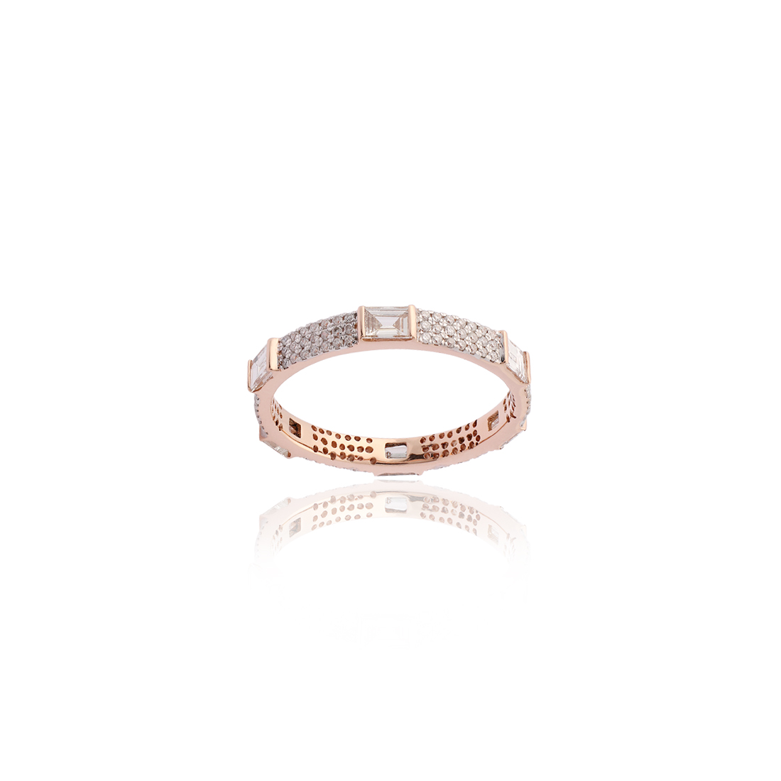 Forever Eternity Ring With Micro Pave R3253