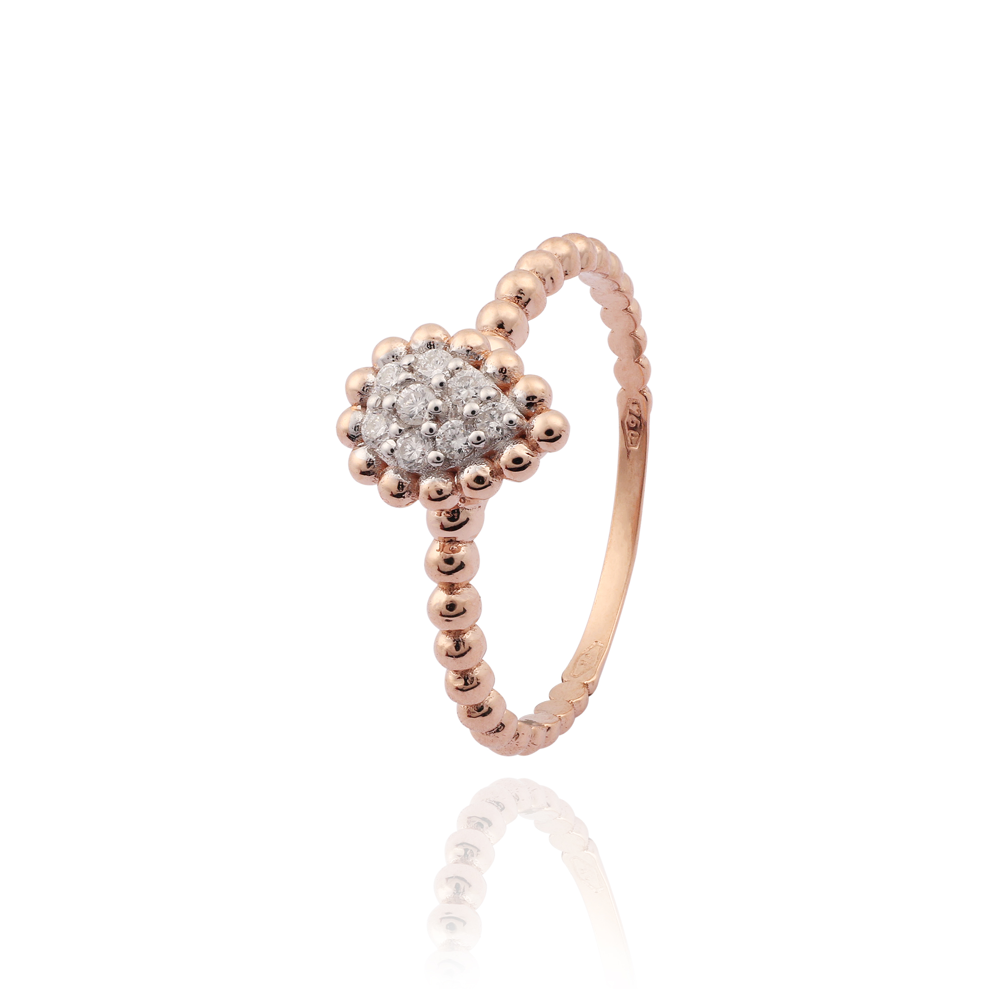 Vintage Classic Ring TP-2928R-WH